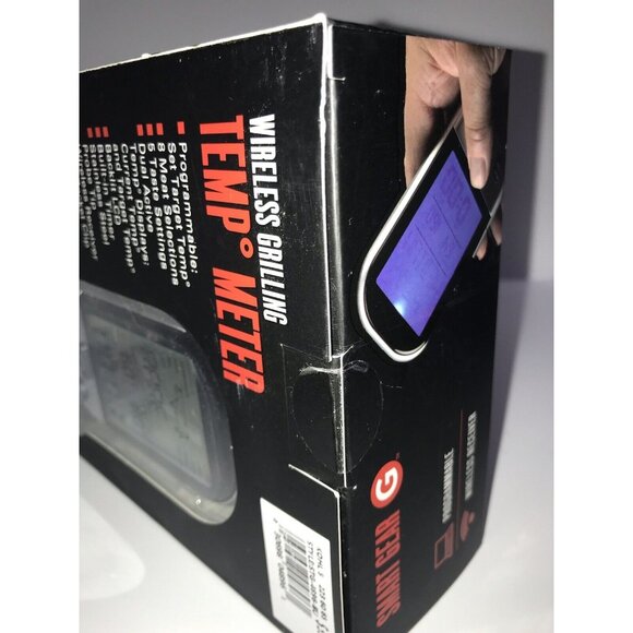Smart Gear Wireless Grill Thermometer 100FT RANGE BUILT IN TIMER POCKET CLIP BBQ - Picture 6 of 7